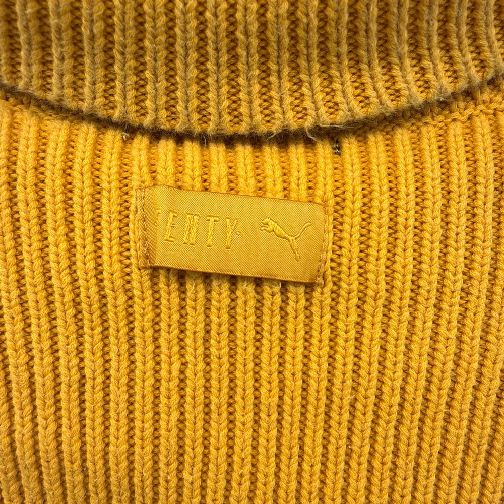 Puma Golden Yellow Turtleneck Sweater - Picture 4 of 4